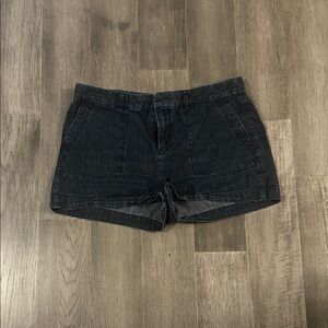 LOFT Black Jean Shorts for Women
